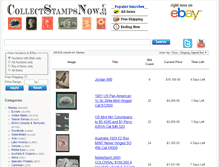 Tablet Screenshot of collectstampsnow.com